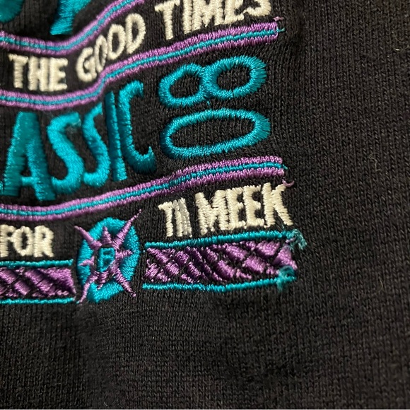 Vintage B.A.D. Full Zip Embroidered Sweatshirt - Picture 11 of 13